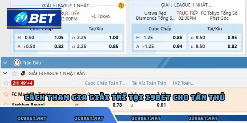 Cách tham gia giải trí tại I9BET cho tân thủ